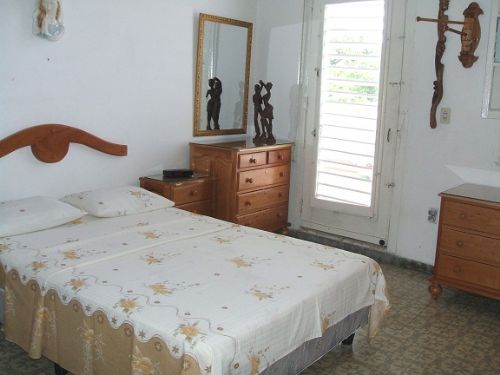 'Bedroom1' is what you can see in this casa particular picture. Casas particulares are an alternative to hotels in Cuba. Check our website cuba-particular.com often for new casas.