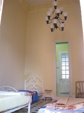 'Habitacion1' is what you can see in this casa particular picture. Casas particulares are an alternative to hotels in Cuba. Check our website cuba-particular.com often for new casas.