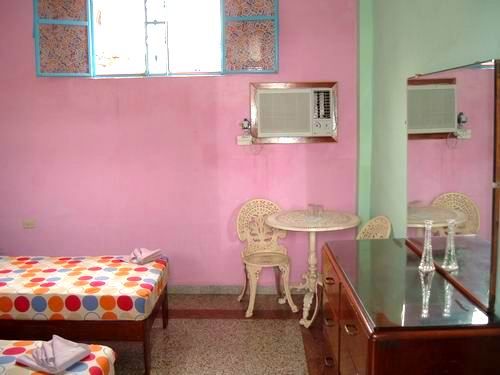 'Habitacion' is what you can see in this casa particular picture. Casas particulares are an alternative to hotels in Cuba. Check our website cuba-particular.com often for new casas.