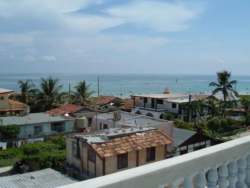 'View from terrace' is what you can see in this casa particular picture. Casas particulares are an alternative to hotels in Cuba. Check our website cuba-particular.com often for new casas.