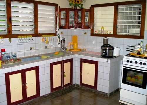 'kitchen' Casas particulares are an alternative to hotels in Cuba. Check our website cubaparticular.com often for new casas.