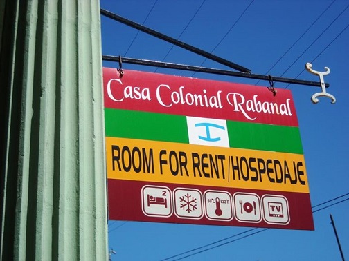 'Sign' Casas particulares are an alternative to hotels in Cuba. Check our website cubaparticular.com often for new casas.