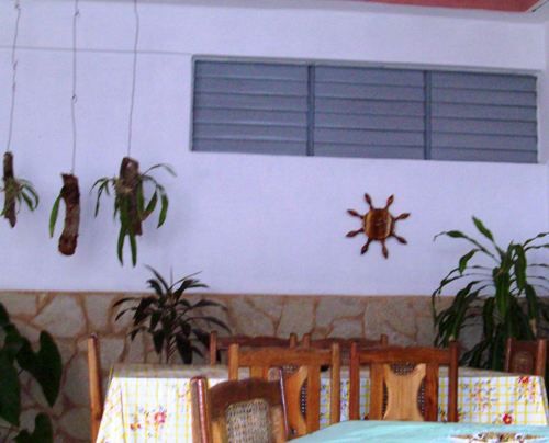 'dinning' is what you can see in this casa particular picture. Casas particulares are an alternative to hotels in Cuba. Check our website cuba-particular.com often for new casas.