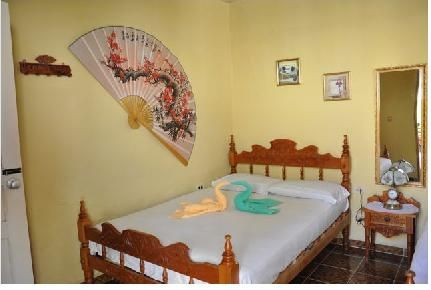 'Bedroom1' is what you can see in this casa particular picture. Casas particulares are an alternative to hotels in Cuba. Check our website cuba-particular.com often for new casas.