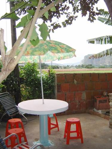 'Backyard' Casas particulares are an alternative to hotels in Cuba. Check our website cubaparticular.com often for new casas.