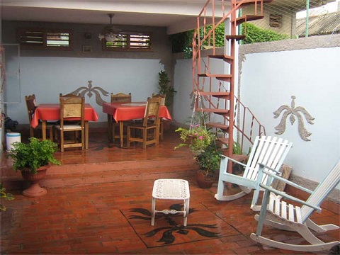 'Terrace' is what you can see in this casa particular picture. Casas particulares are an alternative to hotels in Cuba. Check our website cuba-particular.com often for new casas.
